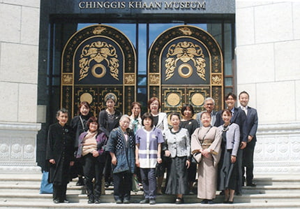 美陶　芸術の懸け橋展 集合写真