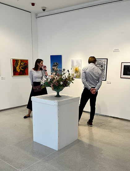 作品展示の様子