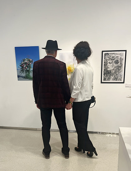 作品展示の様子